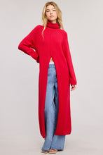 Load image into Gallery viewer, Lulu Turtleneck Tunic Sweater