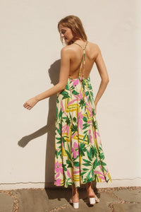 Island Time Flared Maxi Dress