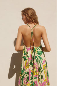 Island Time Flared Maxi Dress