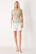 Load image into Gallery viewer, Elsie Peplum Top