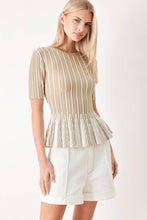 Load image into Gallery viewer, Elsie Peplum Top