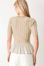 Load image into Gallery viewer, Elsie Peplum Top