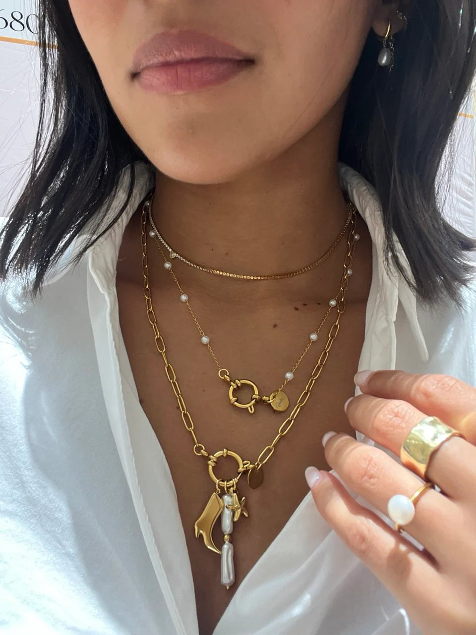 Coastal Boot Necklace