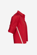 Load image into Gallery viewer, Danny Boxy Half Sleeve Button Up Blouse