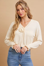 Load image into Gallery viewer, Rosette Cardigan