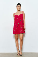 Load image into Gallery viewer, Gina Metallic Mini Dress