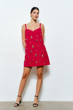 Load image into Gallery viewer, Gina Metallic Mini Dress