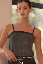 Load image into Gallery viewer, Lucie Rhinestone Cami Top