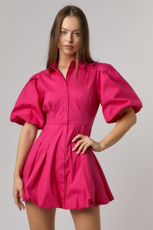 Giada Bubble Hem Dress – Gigi's Fashion PR