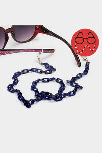 Resin Oval Link Mask / Glasses Chain