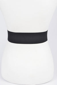 Glitter Plus Size Elastic Belt