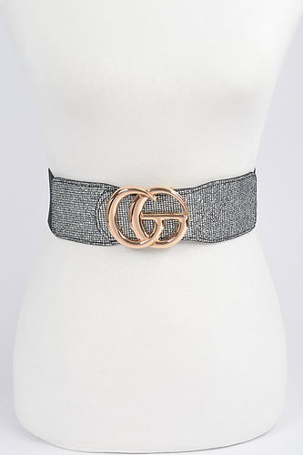 Glitter Elastic Belt