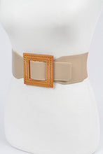 Load image into Gallery viewer, Square Buckle Elastic Belt