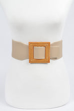 Load image into Gallery viewer, Square Buckle Elastic Belt