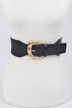 Load image into Gallery viewer, Braided Embossed Stretch Belt