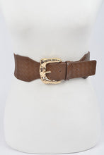 Load image into Gallery viewer, Braided Embossed Stretch Belt