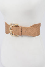 Load image into Gallery viewer, Braided Embossed Stretch Belt