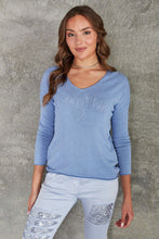 Load image into Gallery viewer, La Vie Est Belle Heart Knitted Top