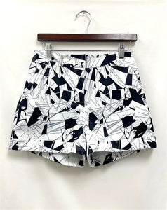 Geometric Print Shorts