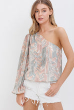 Load image into Gallery viewer, Camila One Shoulder Blouse