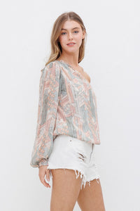 Camila One Shoulder Blouse