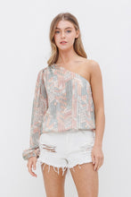 Load image into Gallery viewer, Camila One Shoulder Blouse