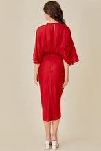 Load image into Gallery viewer, Marena Front Tie Kimono Style Dress