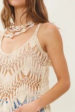 Load image into Gallery viewer, Fringe Hem Crochet Cover Up