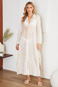 Lorenza Long Shirt Dress / Cover Up