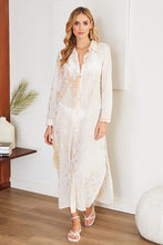 Load image into Gallery viewer, Lorenza Long Shirt Dress / Cover Up