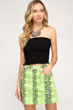 Load image into Gallery viewer, Snake skin printed skirt