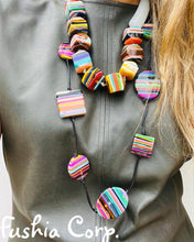 Load image into Gallery viewer, Multicolor Long Necklace Set