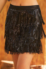 Load image into Gallery viewer, Sequin Fringe Skirt