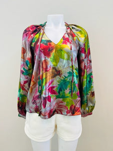 Umay Metallic Blouse