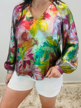 Load image into Gallery viewer, Umay Metallic Blouse