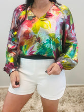 Load image into Gallery viewer, Umay Metallic Blouse