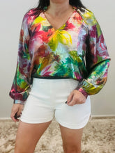 Load image into Gallery viewer, Umay Metallic Blouse