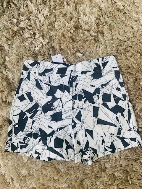 Geometric Print Shorts