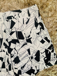 Geometric Print Shorts