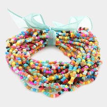 Load image into Gallery viewer, Seed Beaded Stretch Bracelets -25PCS